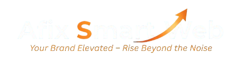 AFIX SMART WEB NEW LOGO WITH TAGLINE BLUE removebg preview